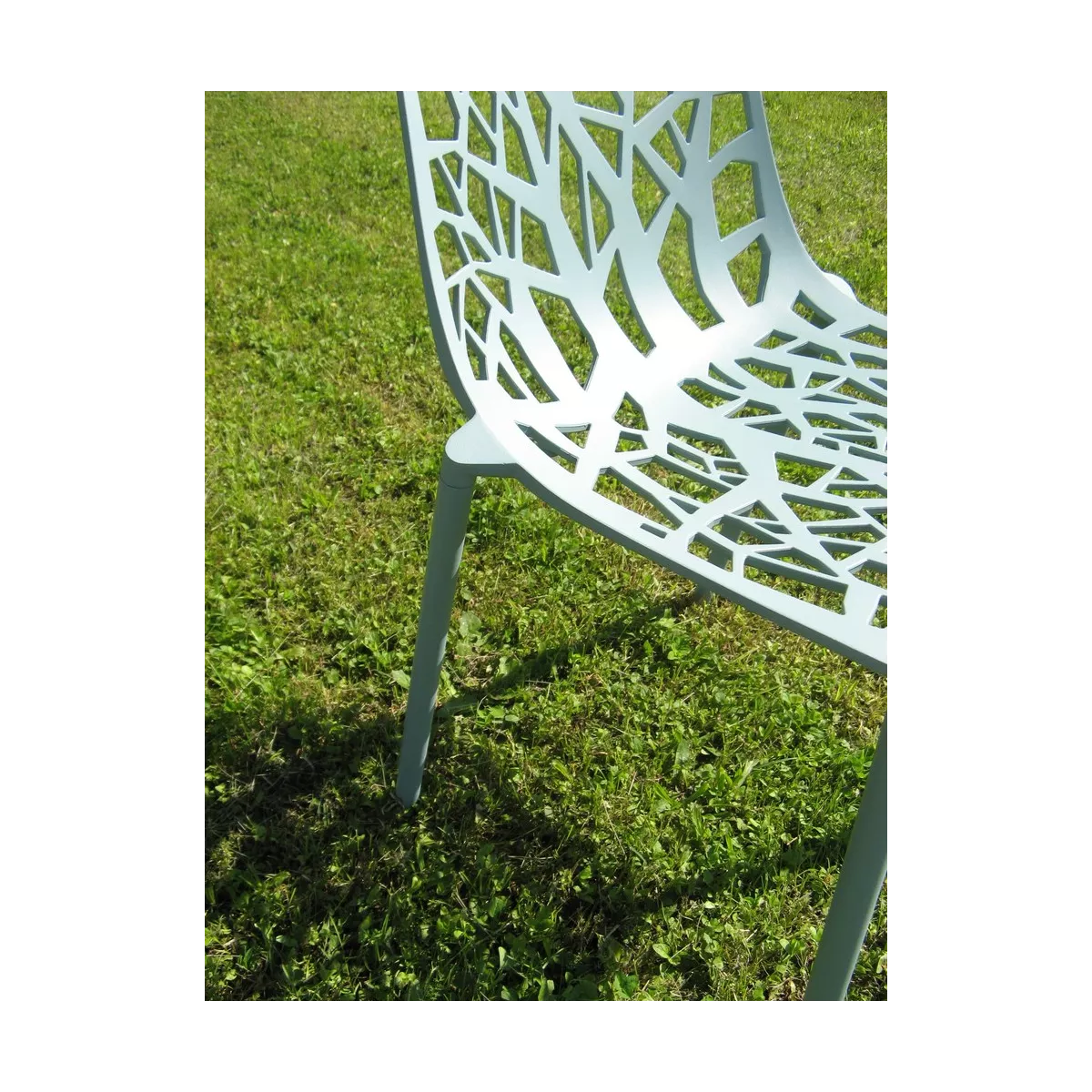Chaise Aluminium Forest Bleu
