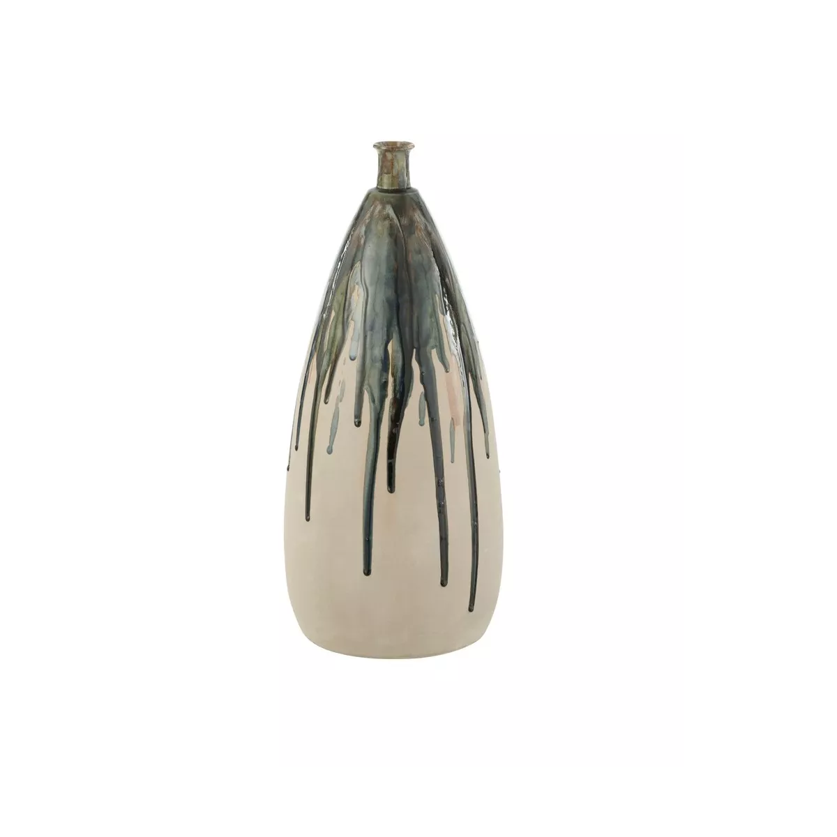 Vase Peint Céramique Pluton H.51 cm