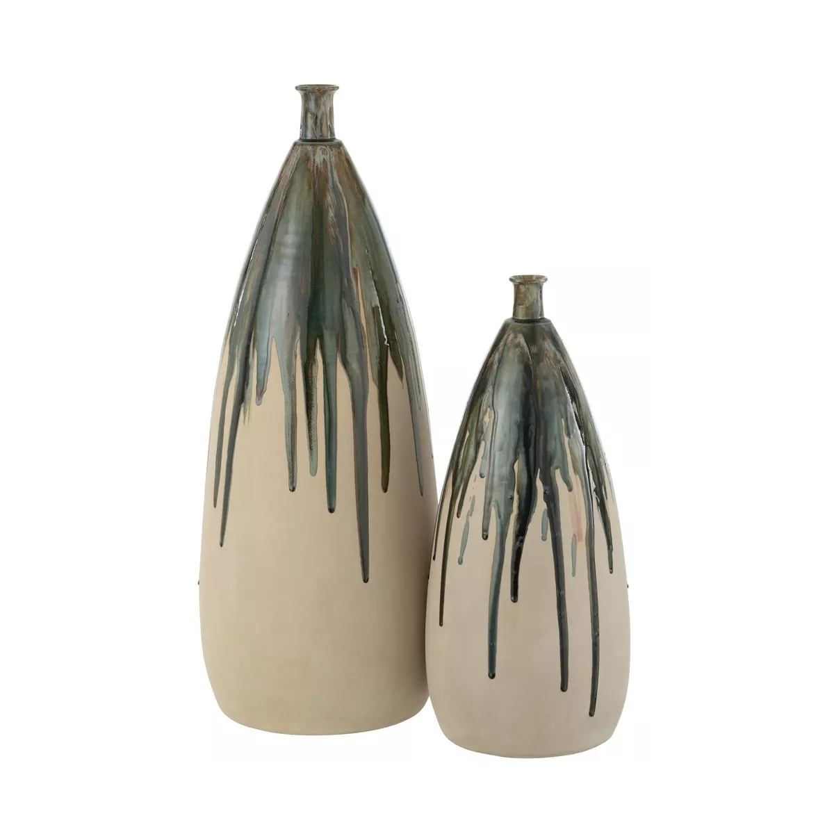 Vase Peint Céramique Pluton H.51 cm