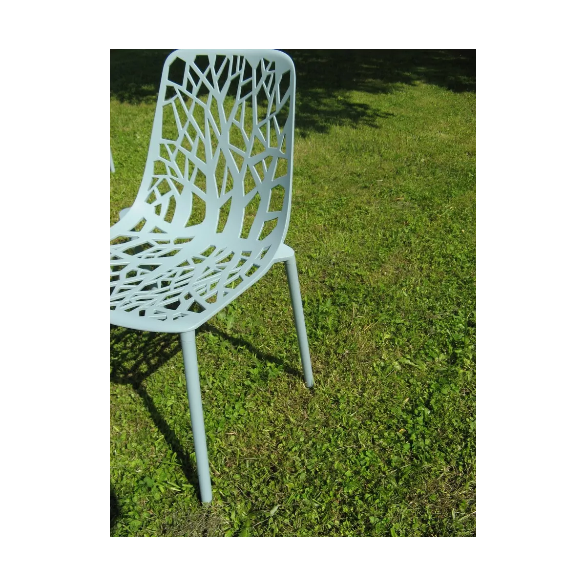 Chaise Aluminium Forest Bleu