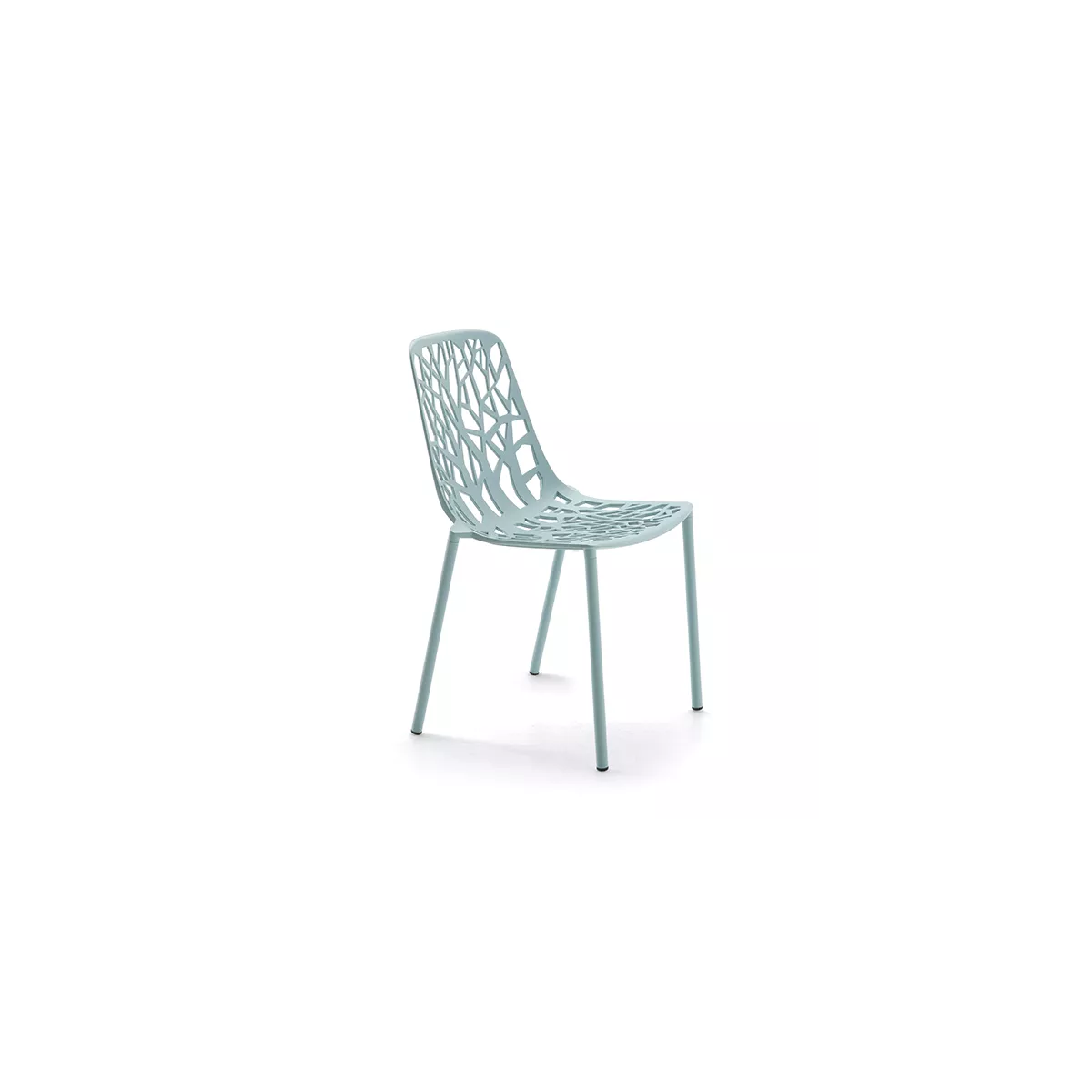 Chaise Aluminium Forest Bleu