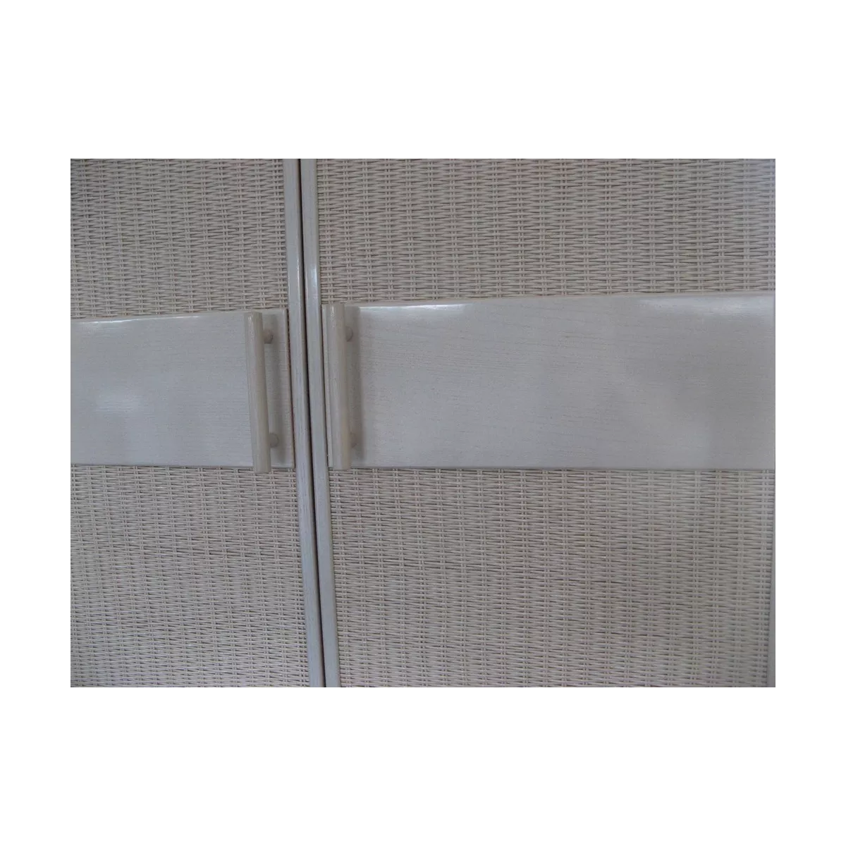 Armoire Traill 2 portes Charnières Nacre