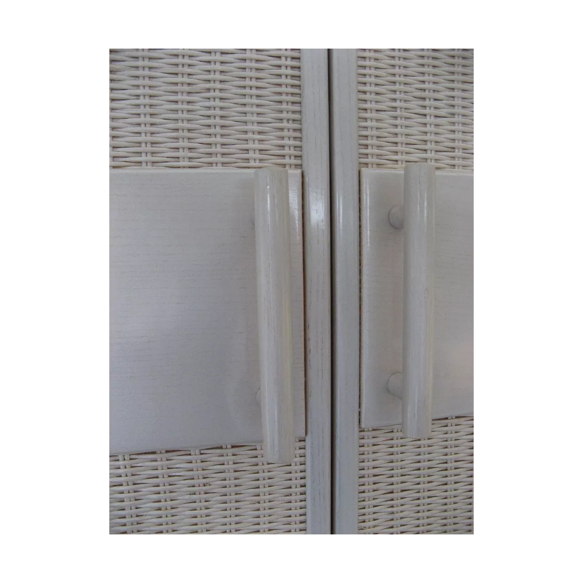 Armoire Traill 2 portes Charnières Nacre