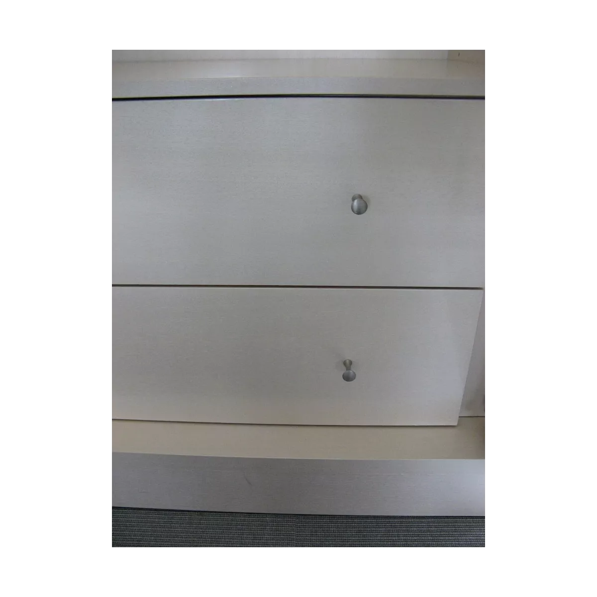 Armoire Traill 2 portes Charnières Nacre
