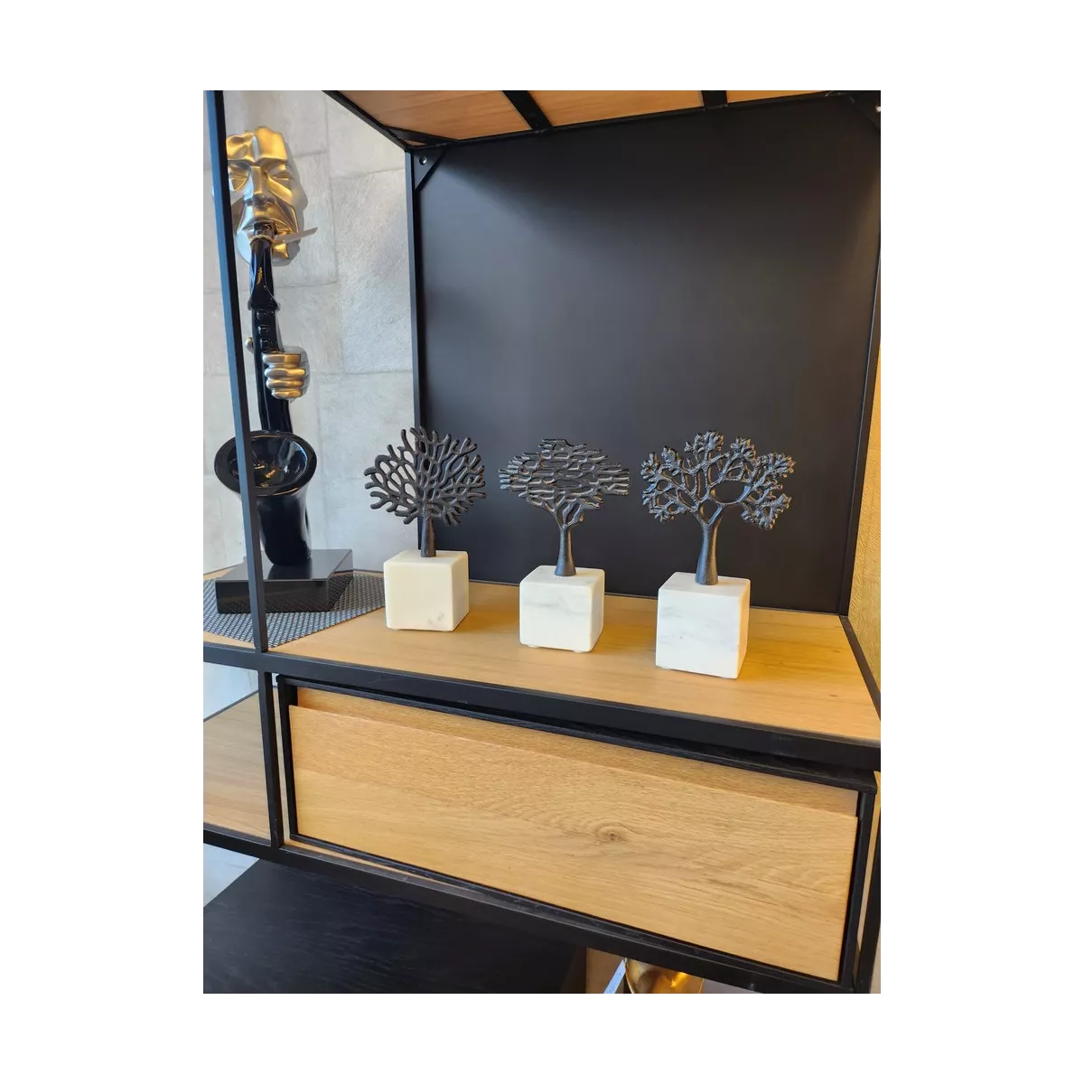 Figurine 1 Arbre en Aluminium H.23