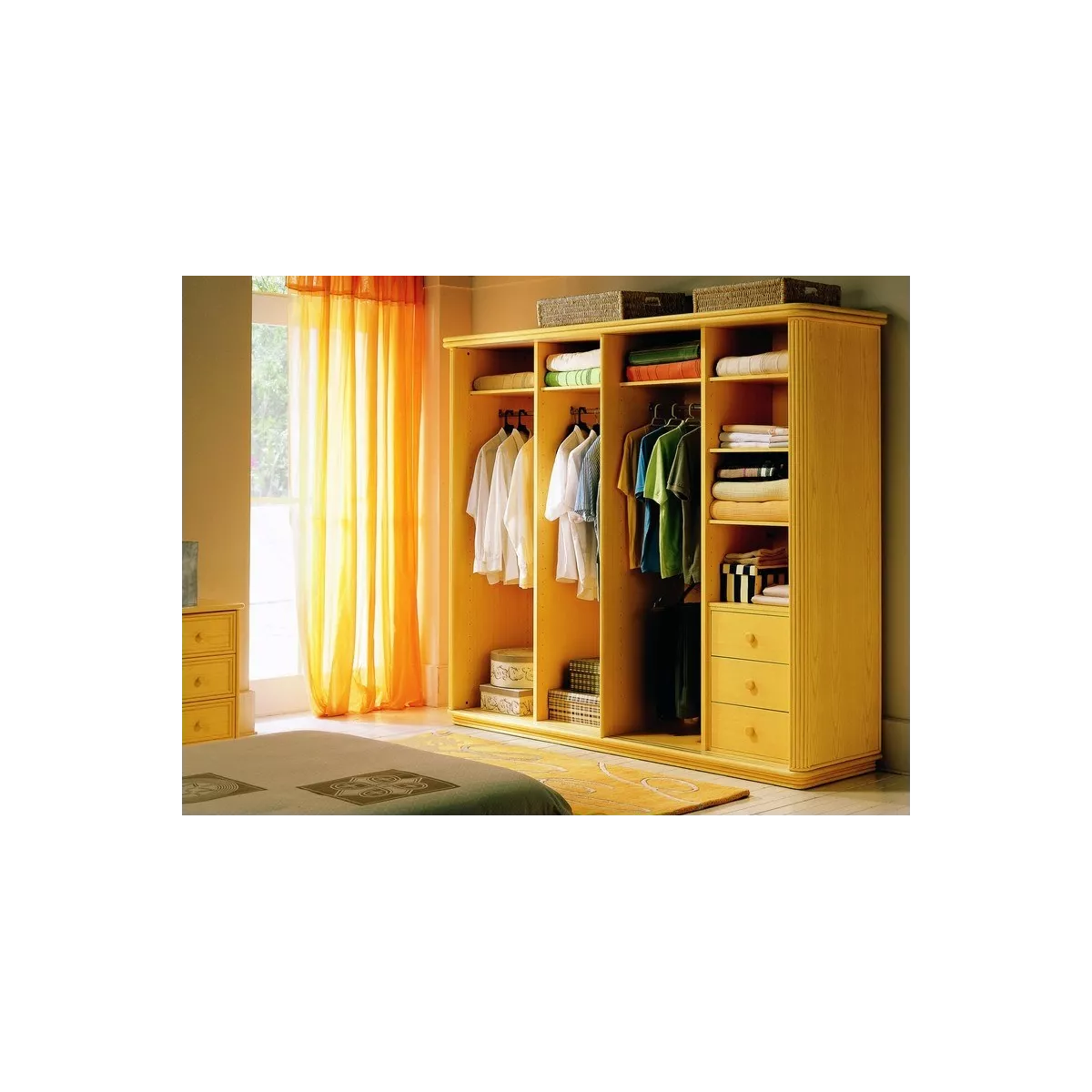 Armoire Tortola 4 portes Coulissantes
