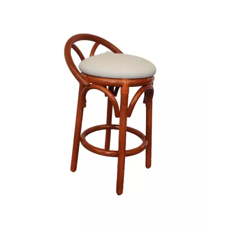Pouf Rotin Portofino Mandarin