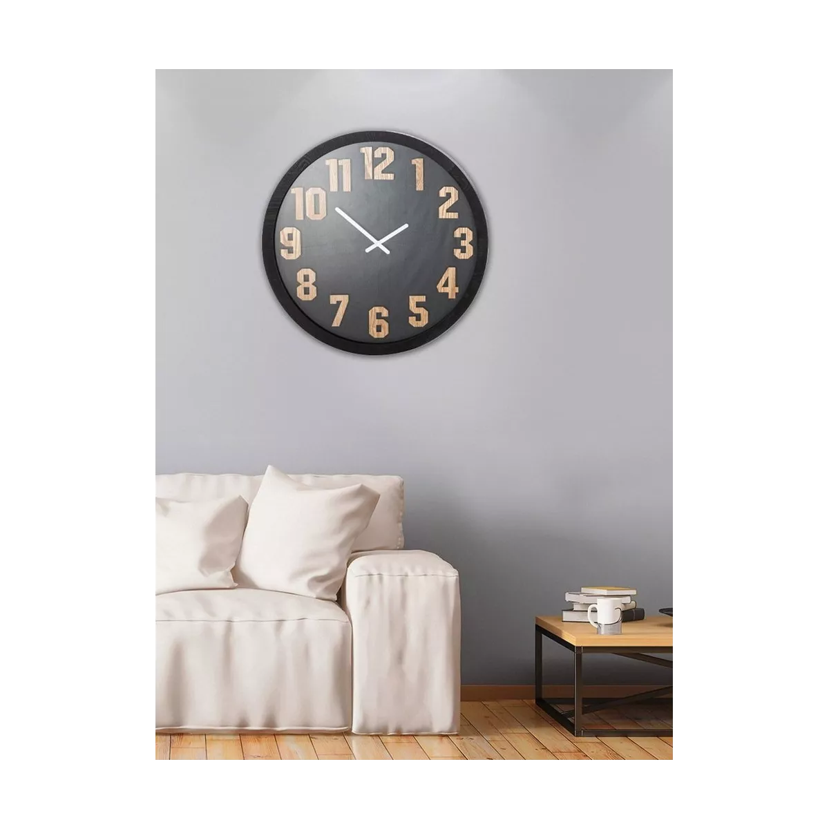 Horloge Bois Horas 60 cm