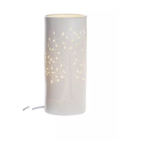 Lampe Porcelaine Arbre de vie h28