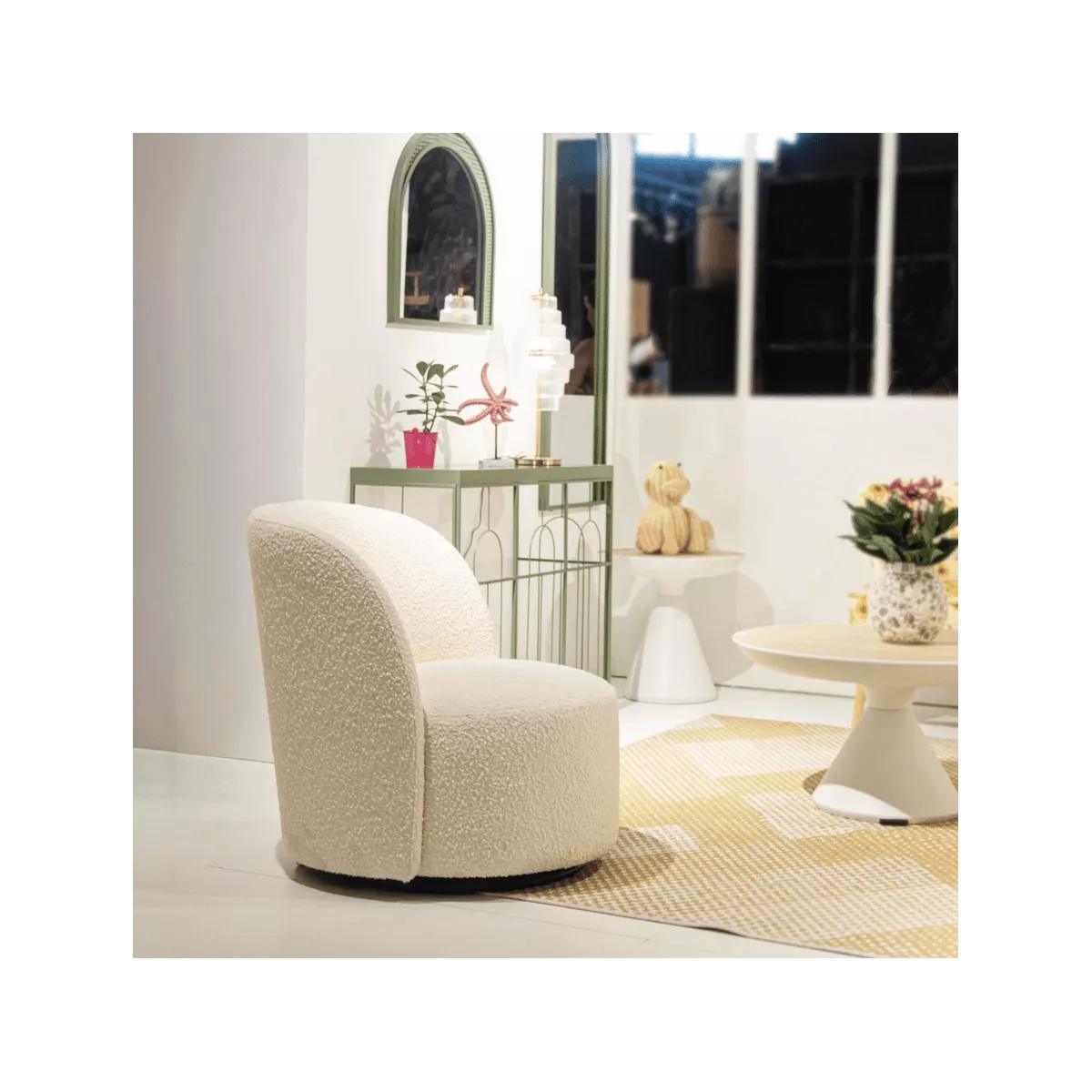 Fauteuil Moon Pivotant
