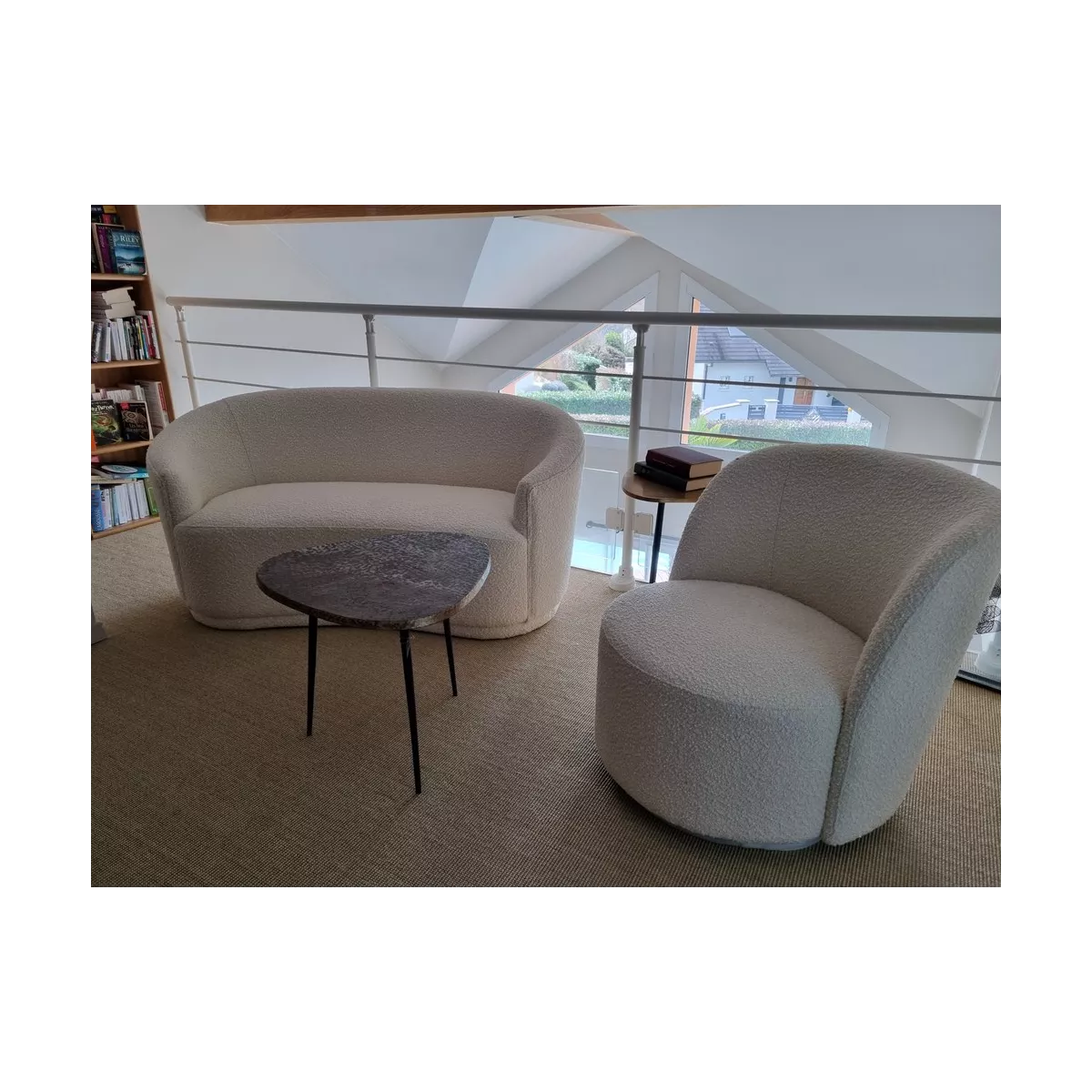 Fauteuil Moon Pivotant