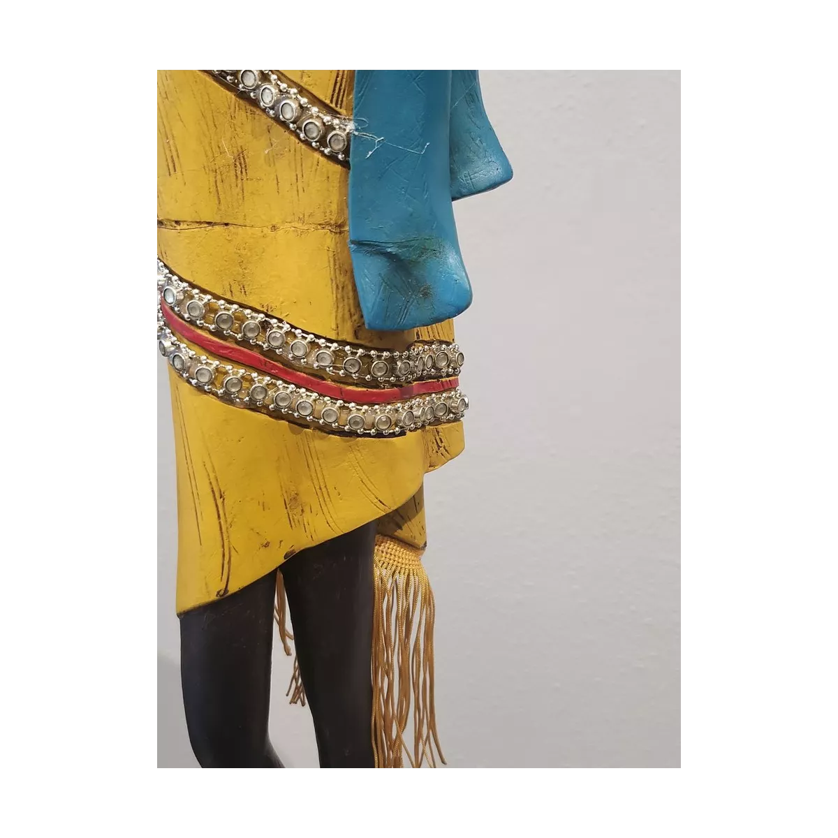 Statue Africaine Auma H.89 Cruche