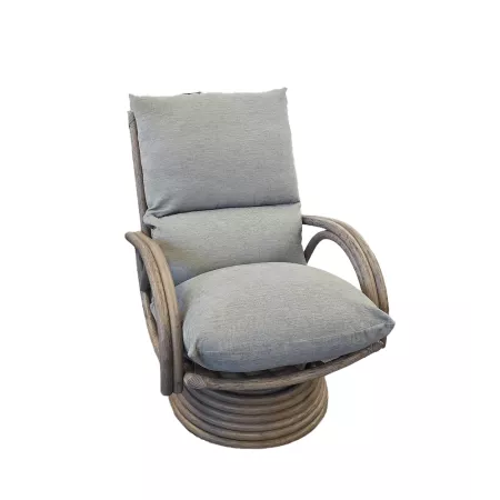 Coussin pour Fauteuil Rotin Leed Tissus Naos