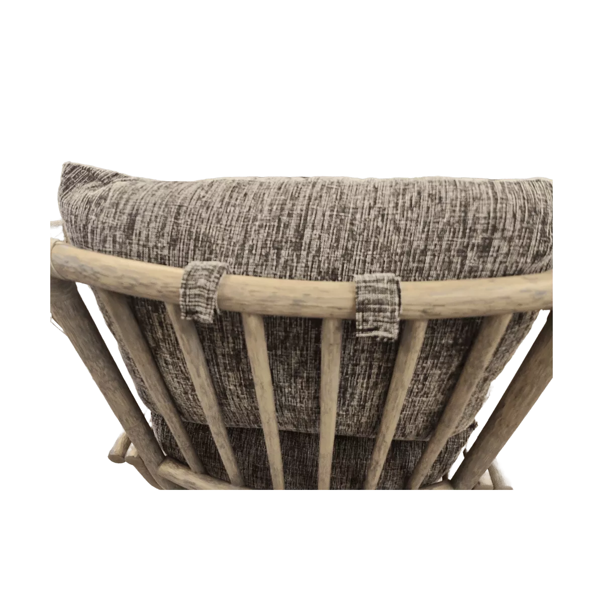 Coussin pour Fauteuil Rotin Leed Tissus Cassel