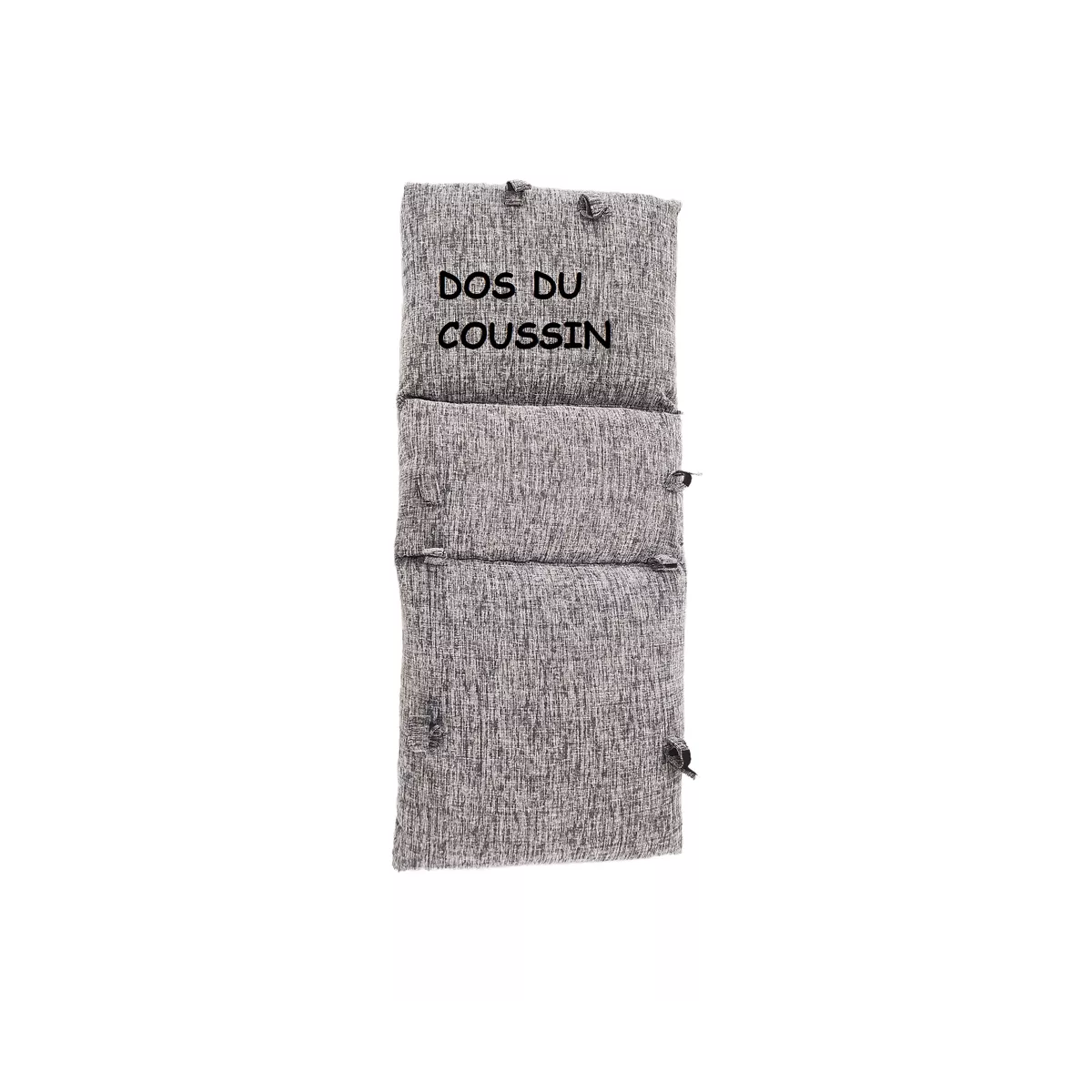 Coussin pour Fauteuil Rotin Leed Tissus Cassel