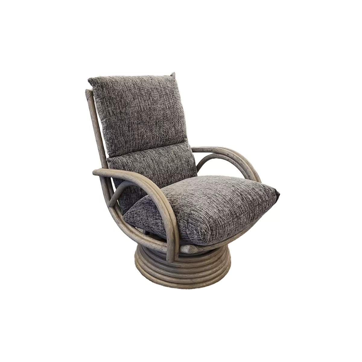 Coussin pour Fauteuil Rotin Leed Tissus Cassel
