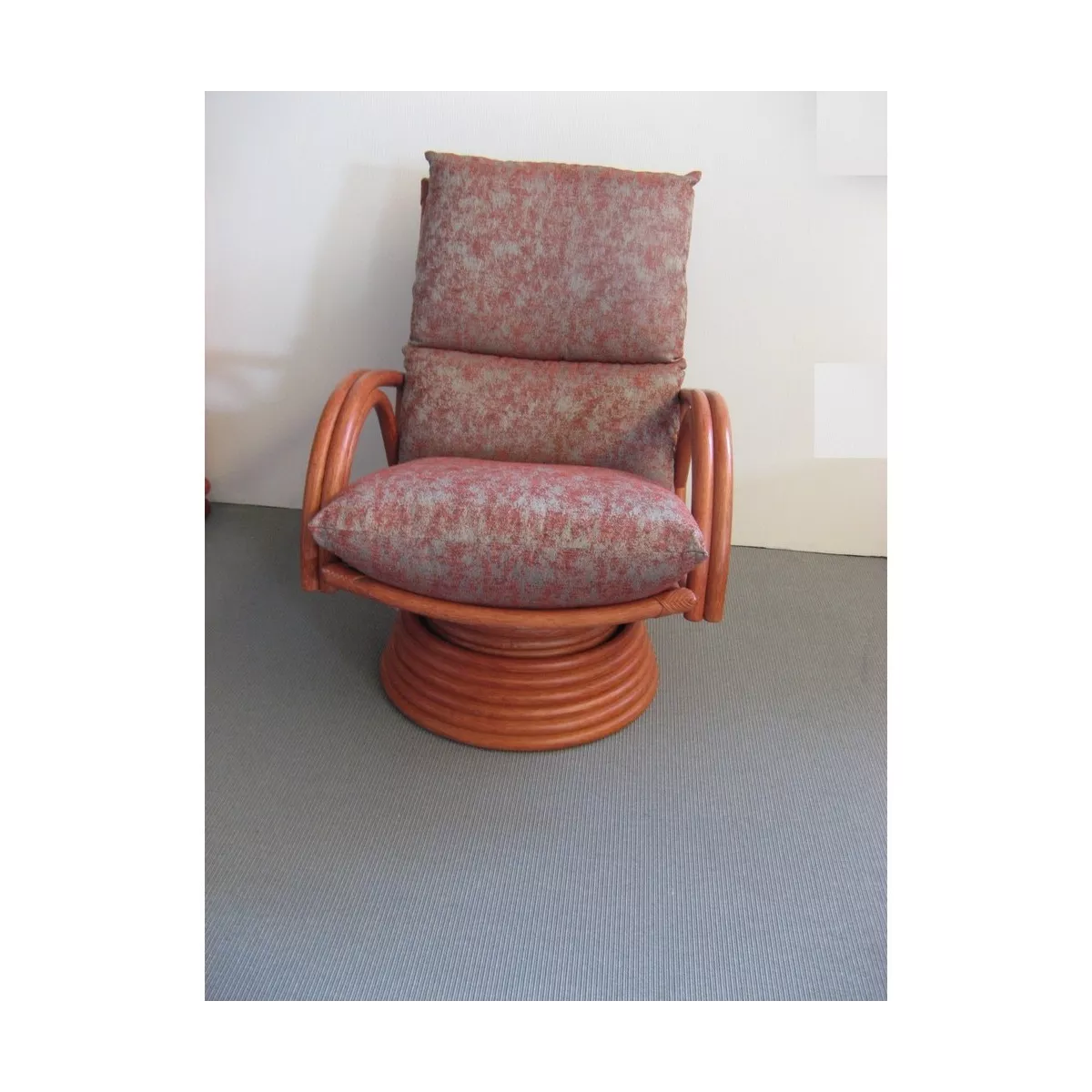 Coussin pour Fauteuil Rotin Leed Tissus Astenu