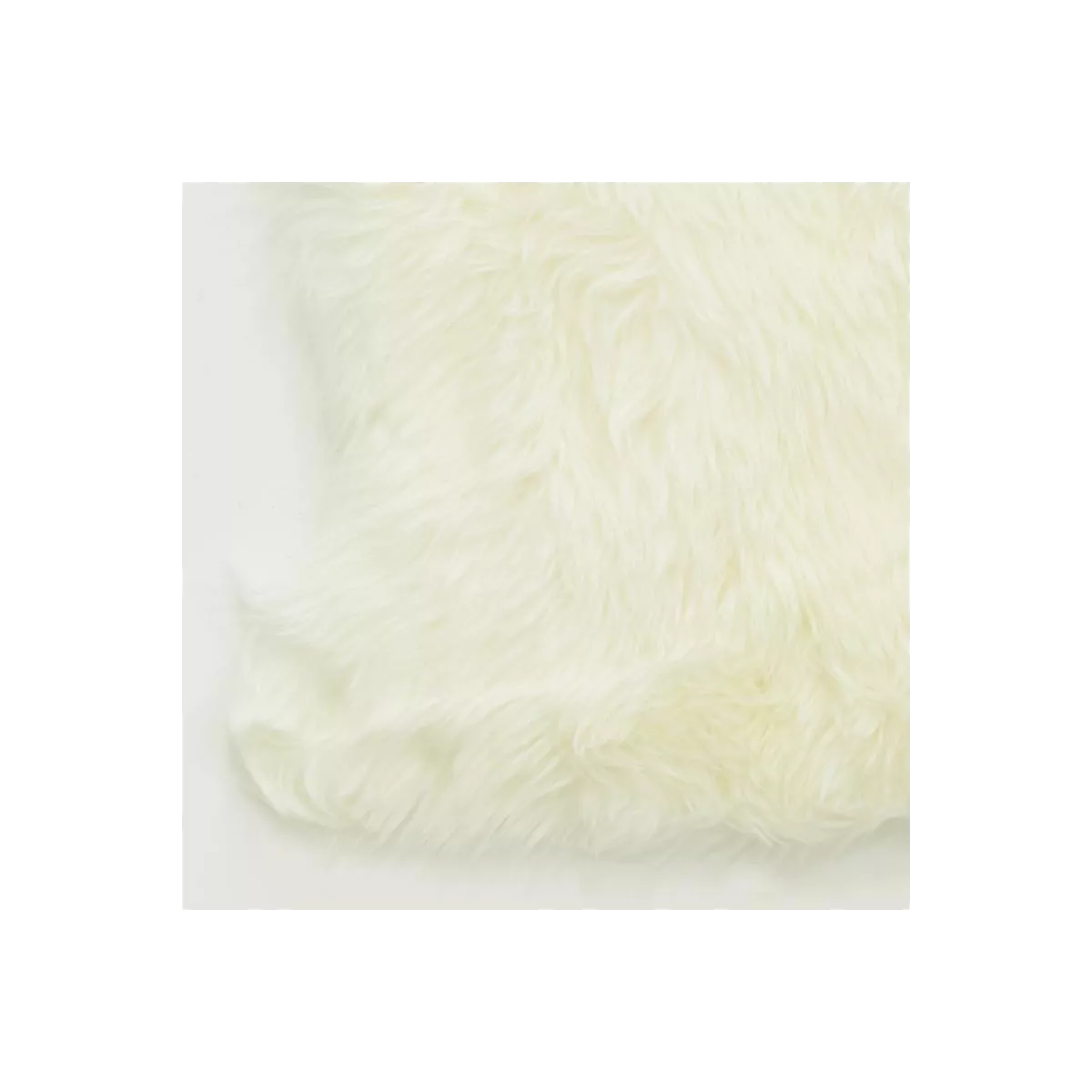 Peau Mouton ivoire 90x60