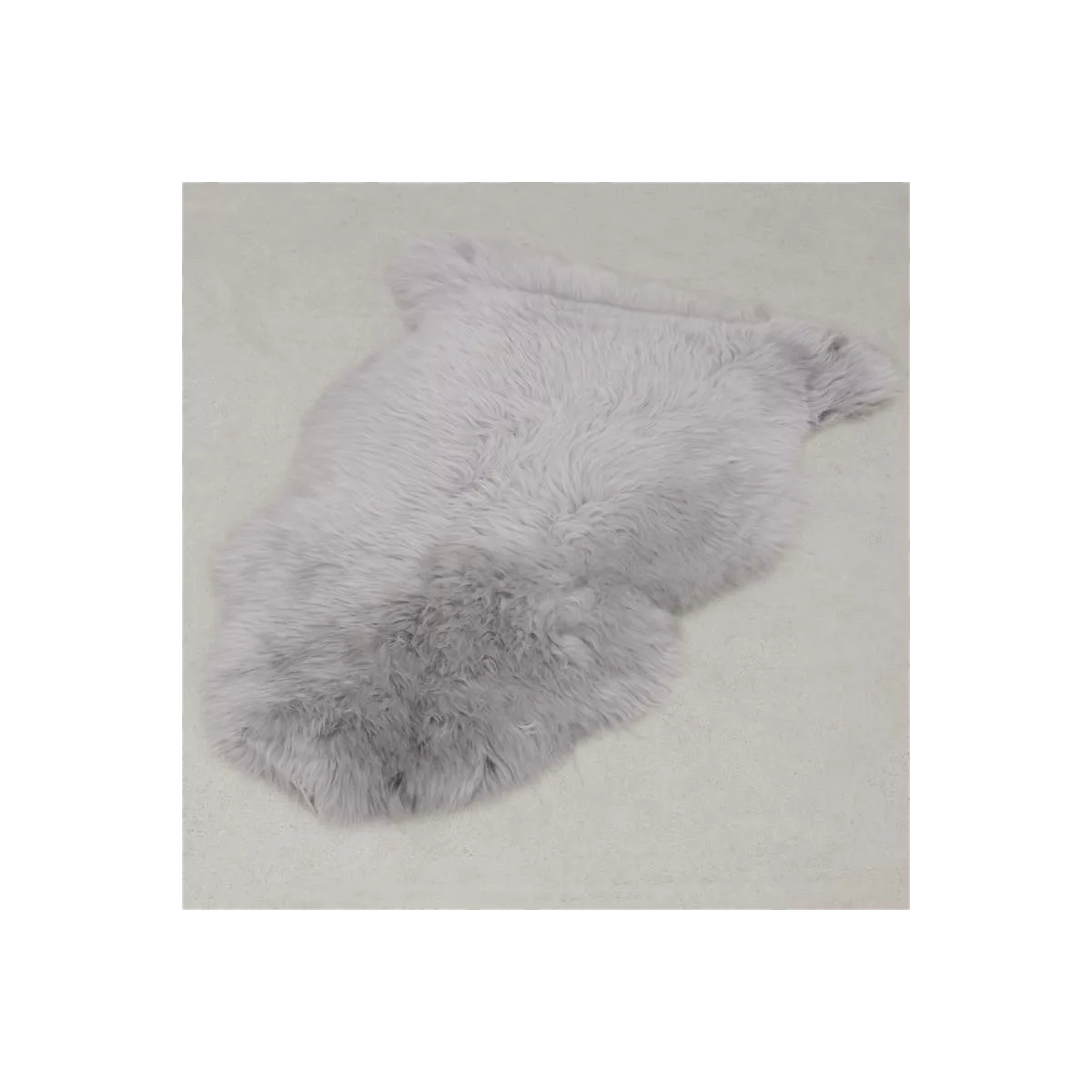 Peau Mouton Grise 90x60