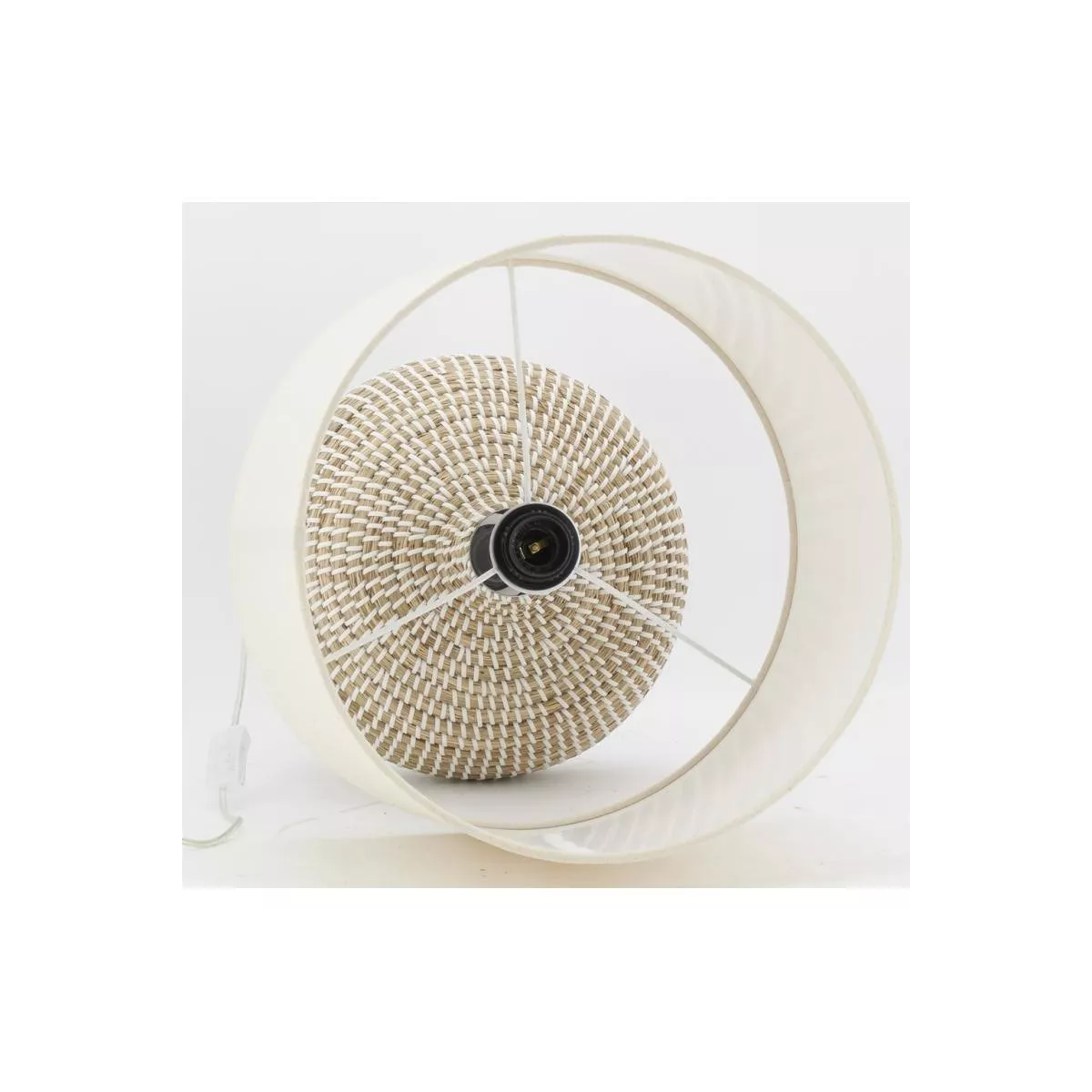 Lampe Boule en Jonc H.53