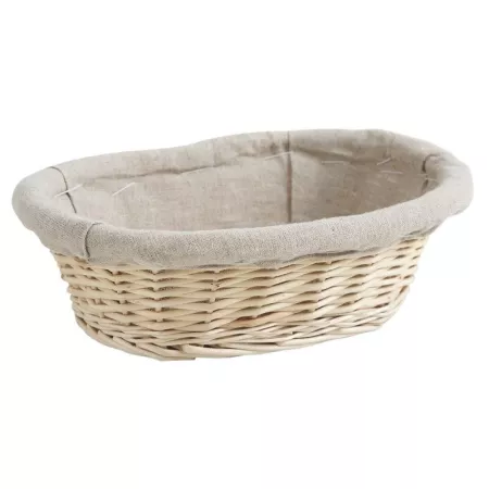 Corbeille osier ovale 25x18