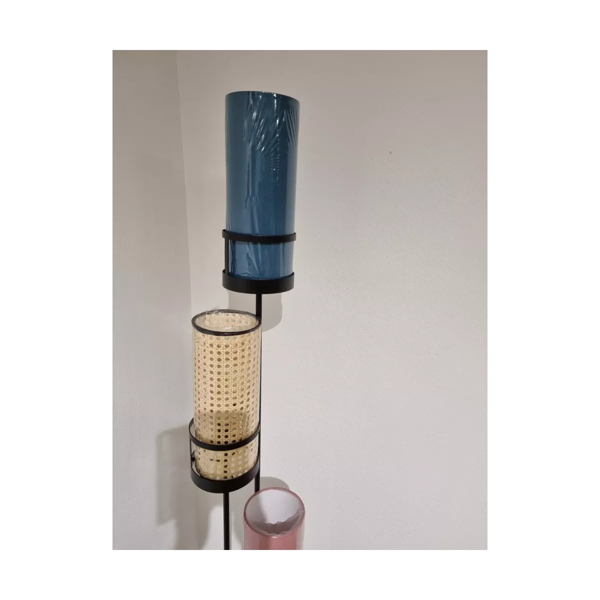 Lampadaire Sixt Flam H160 Bleu Rose