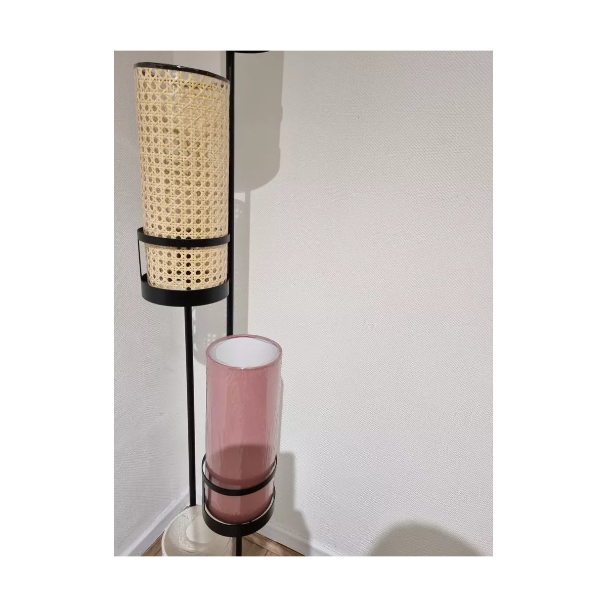 Lampadaire Sixt Flam H160 Bleu Rose