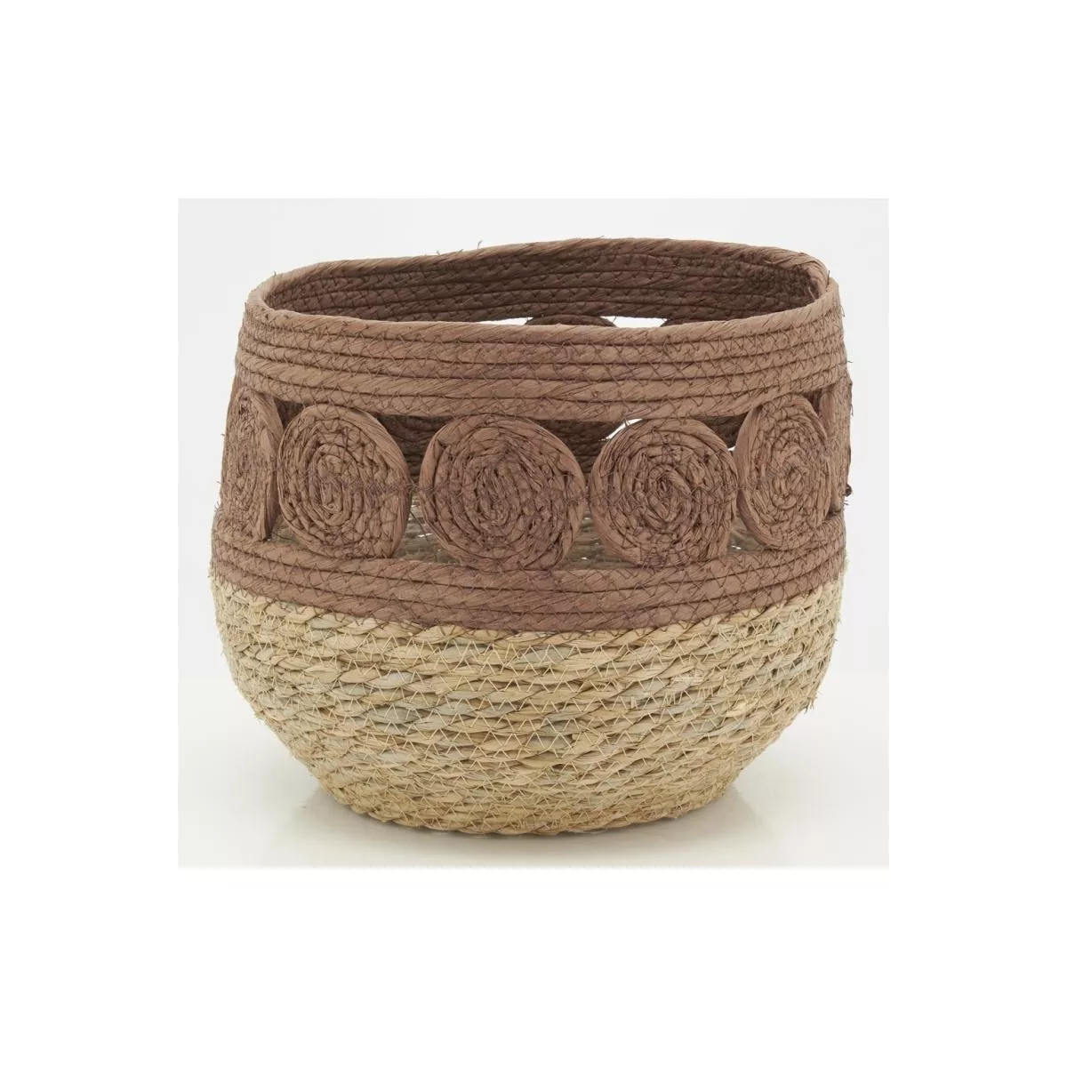 Cache-pot Alban Marron 20x20