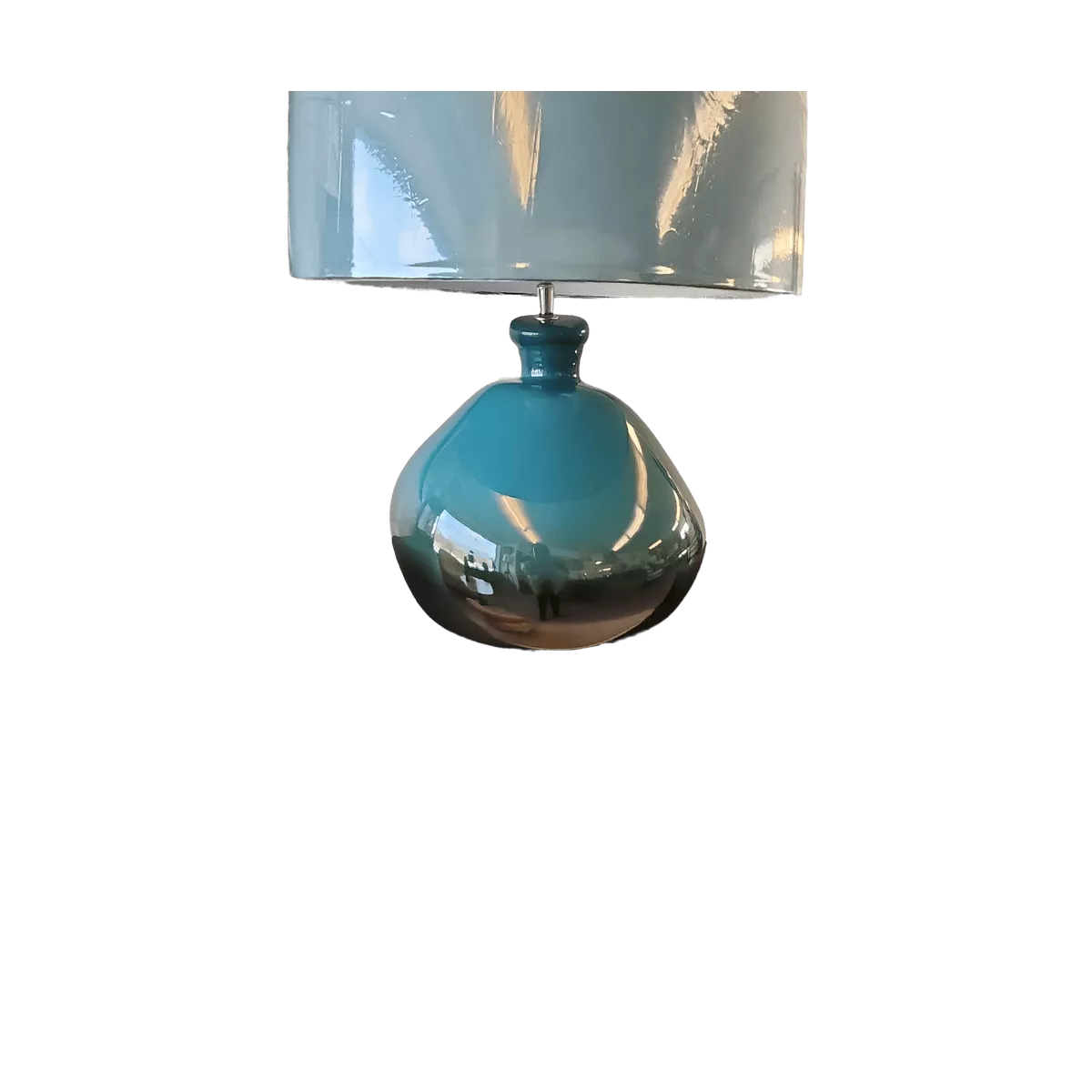 Lampe Celeste Emeraude H.61cm