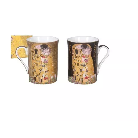 Coffret 2 Mug 300 ml Le Baiser Klimt