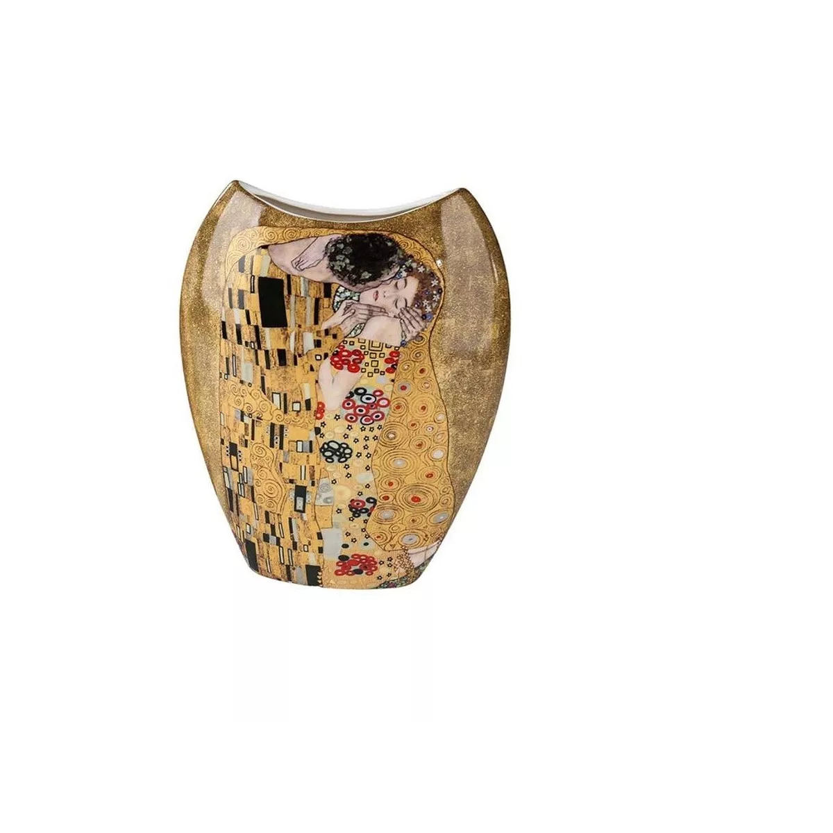 Vase Le Baiser Klimt h.25cm