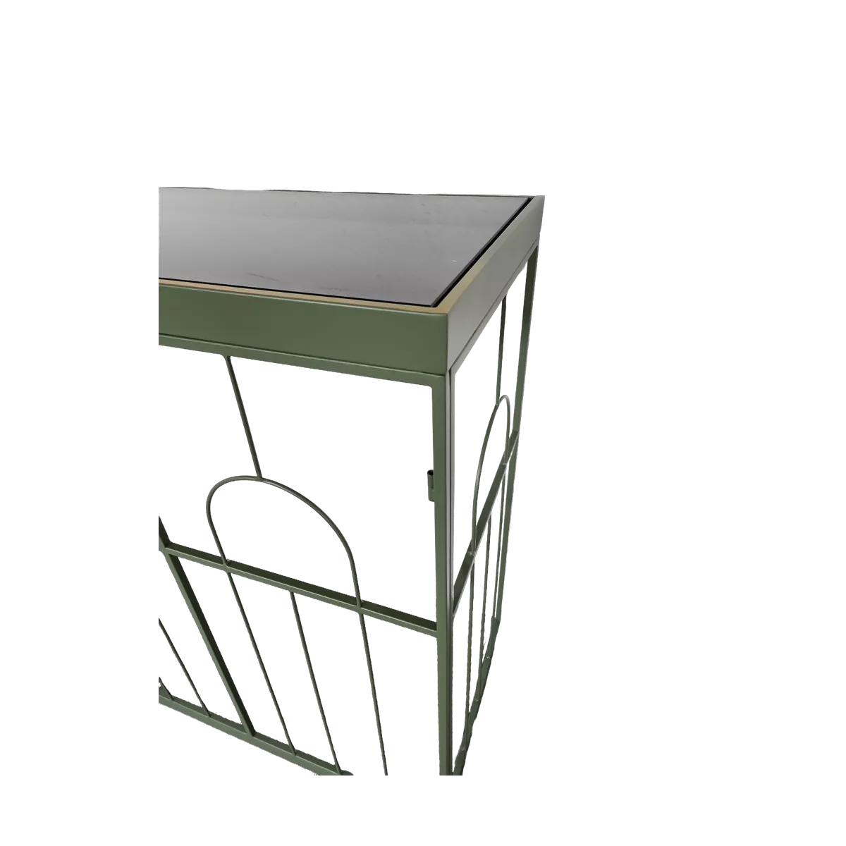 Console Esprits Iris Métal Vert 100x80