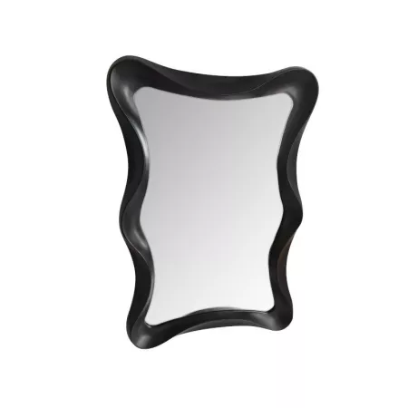 Miroir Vagues rectangulaire dorée 120cm