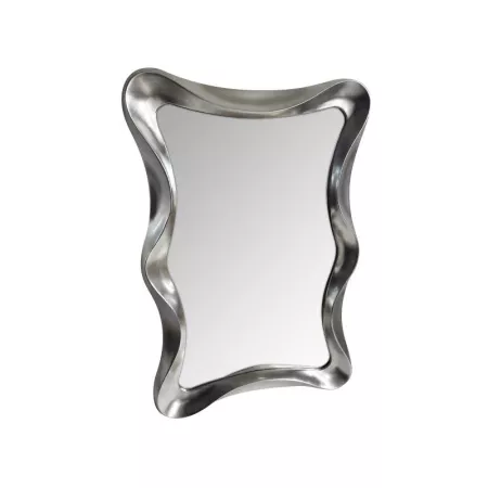 Miroir Vagues rectangulaire Argent 120cm