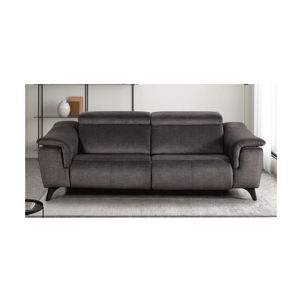 Canapé Relax Motorisé Class 200 cm Charcoal