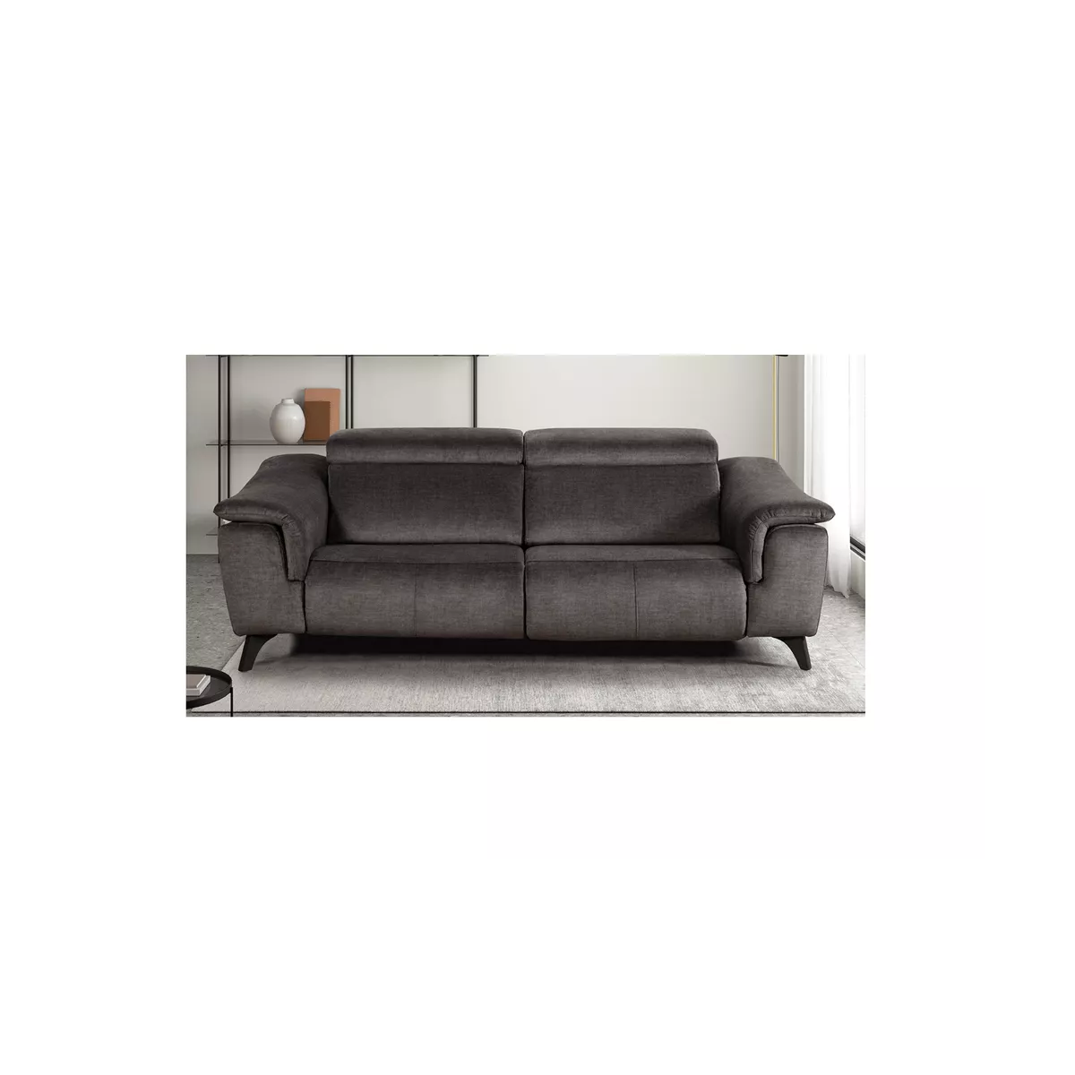 Canapé Relax Motorisé Class 200 cm Charcoal