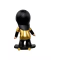 Statue Skateurs Noir H.35cm