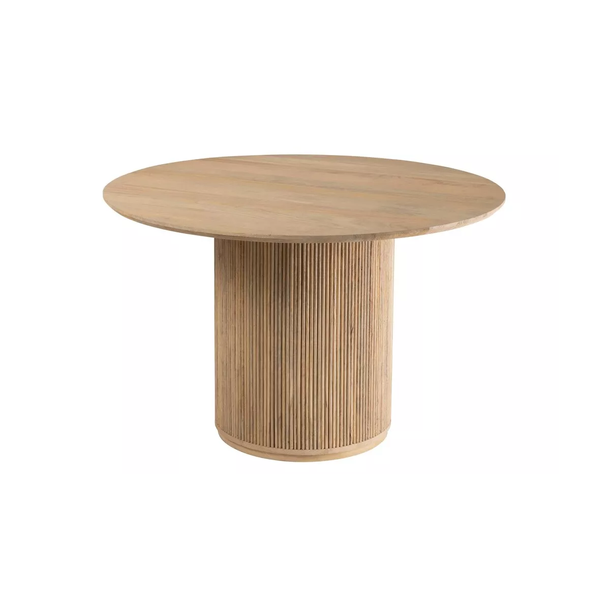 Table Ronde Vincent Droit Manguier Naturel