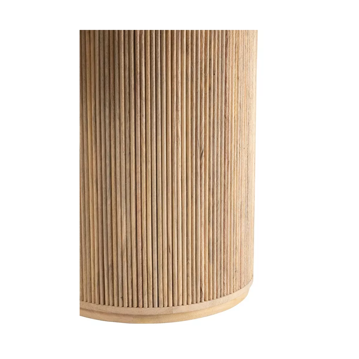 Table Ronde Vincent Droit Manguier Naturel