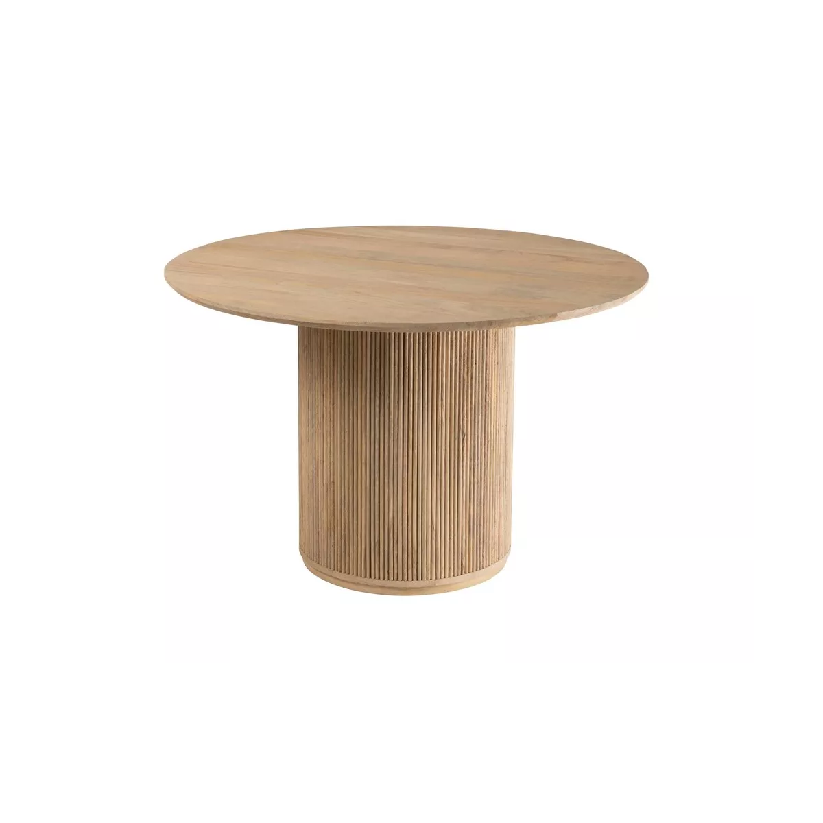 Table Ronde Vincent Droit Manguier Naturel