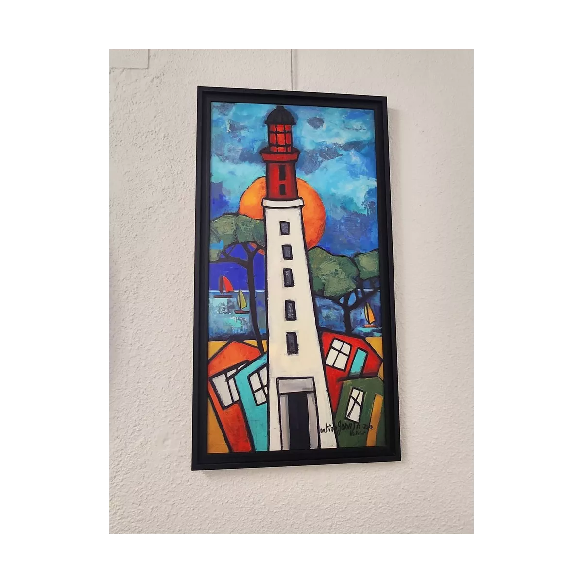 Tableau Gonnin Le Phare 75x150