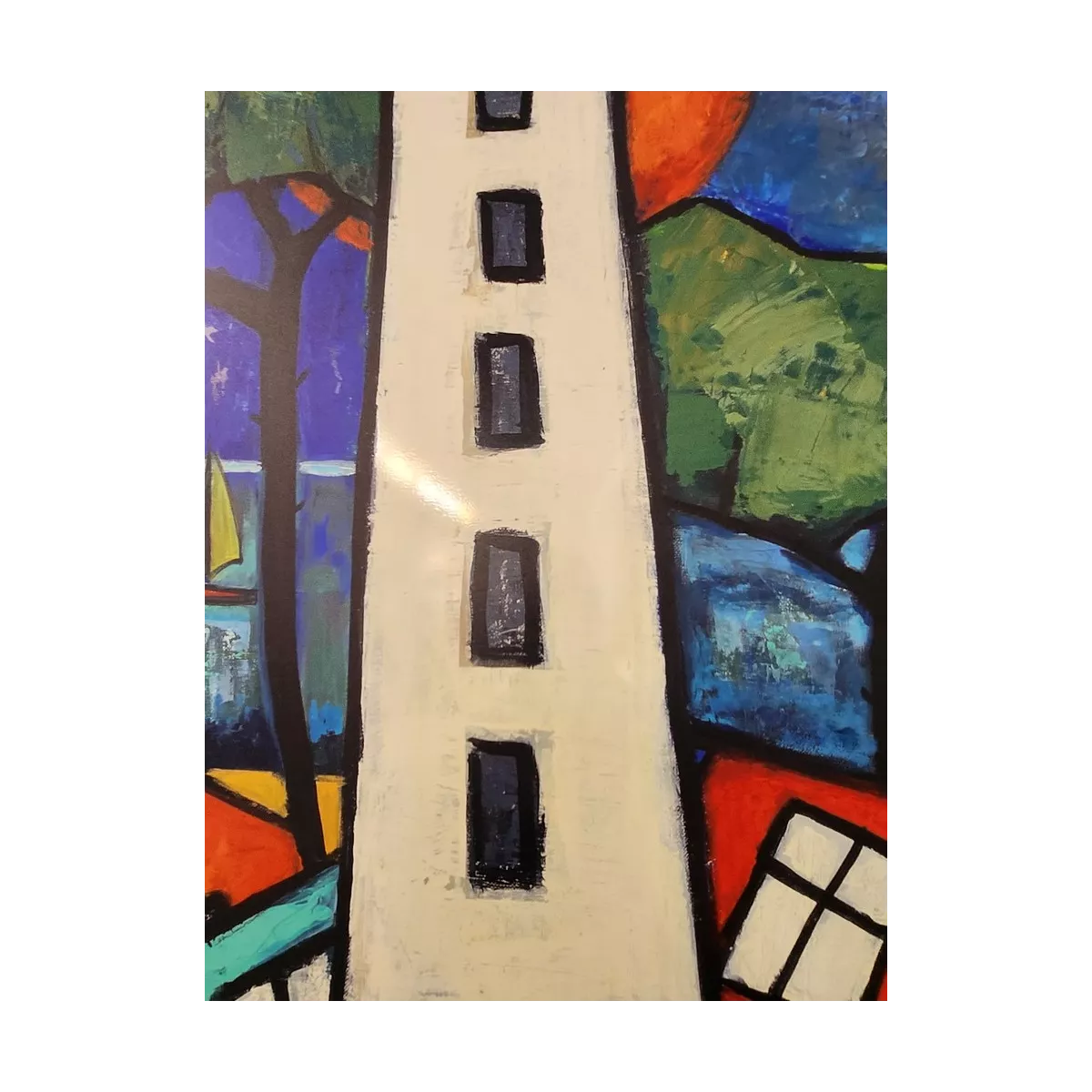 Tableau Gonnin Le Phare 75x150