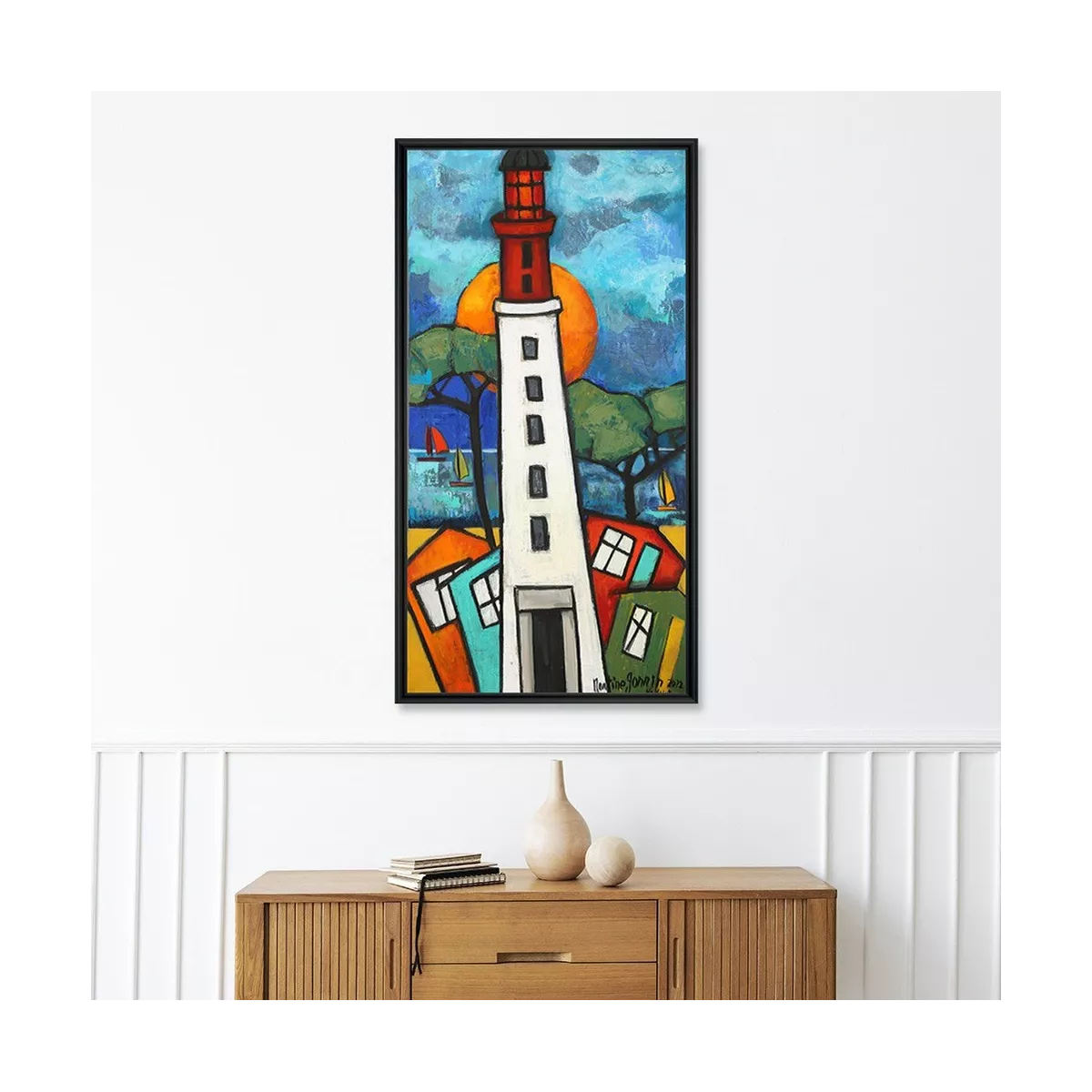 Tableau Gonnin Le Phare 75x150
