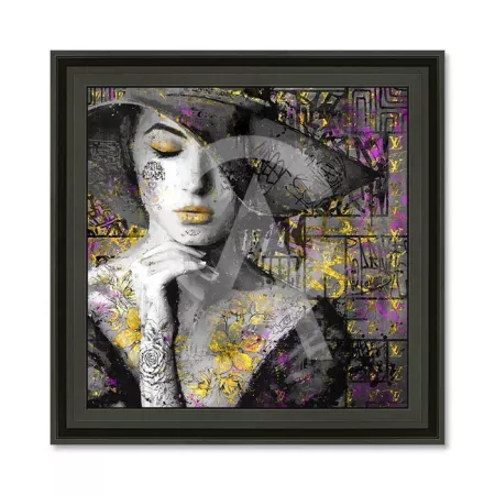 Tableau Romaric, La Parisienne 51X51