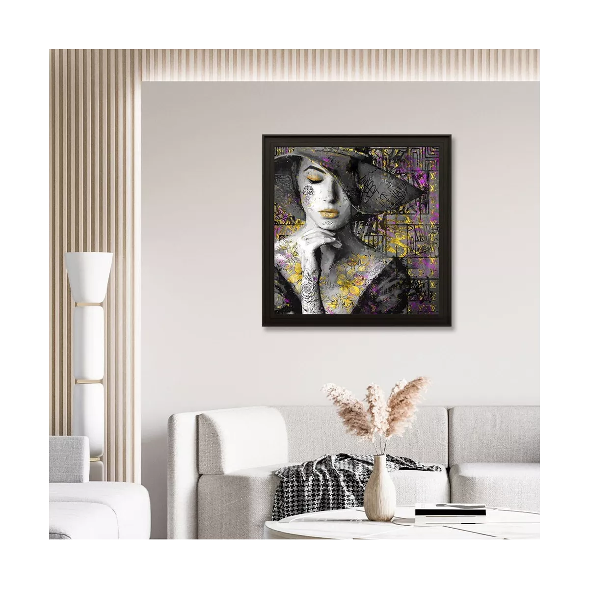 Tableau Romaric, La Parisienne 51X51