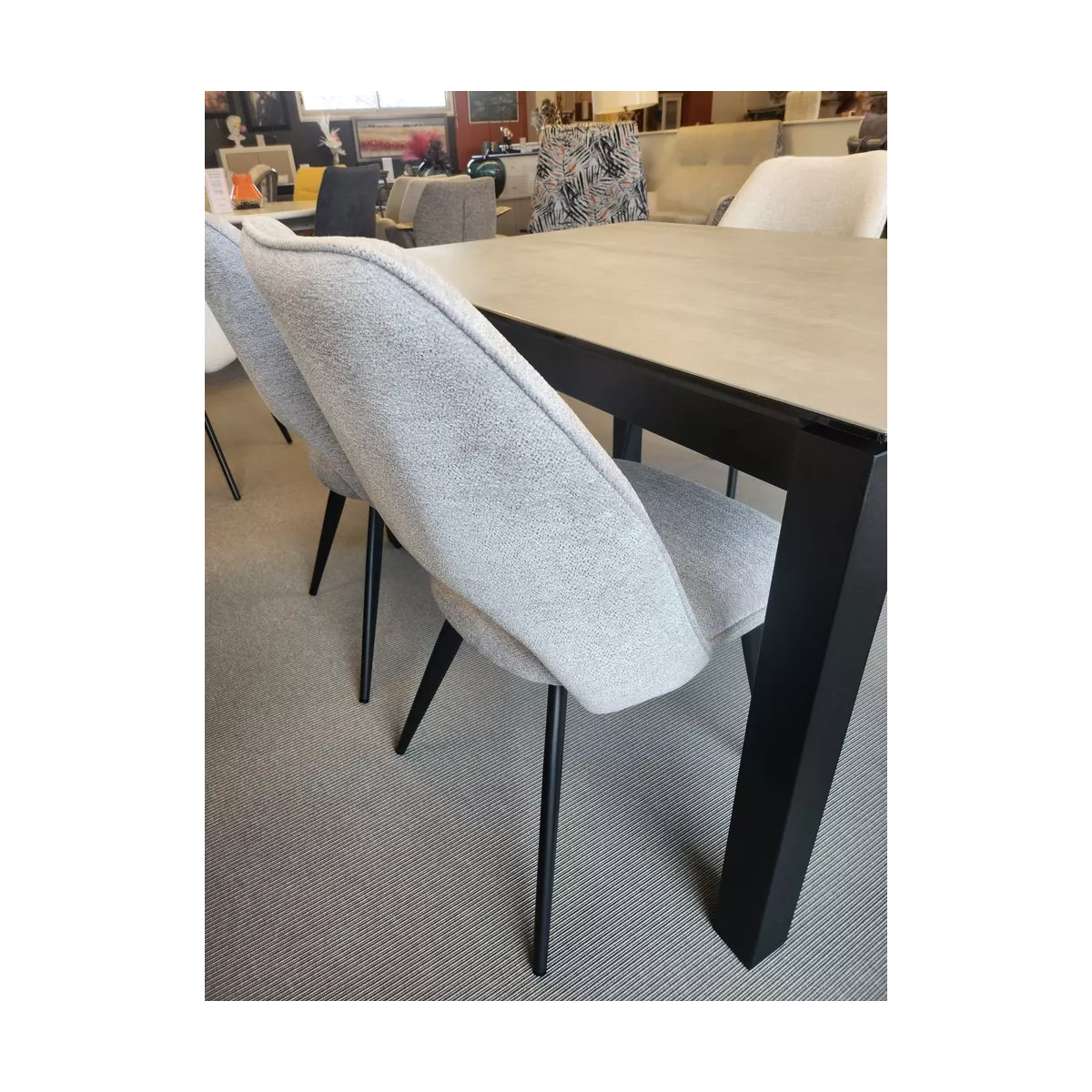 Chaise Cambera Gris Perle