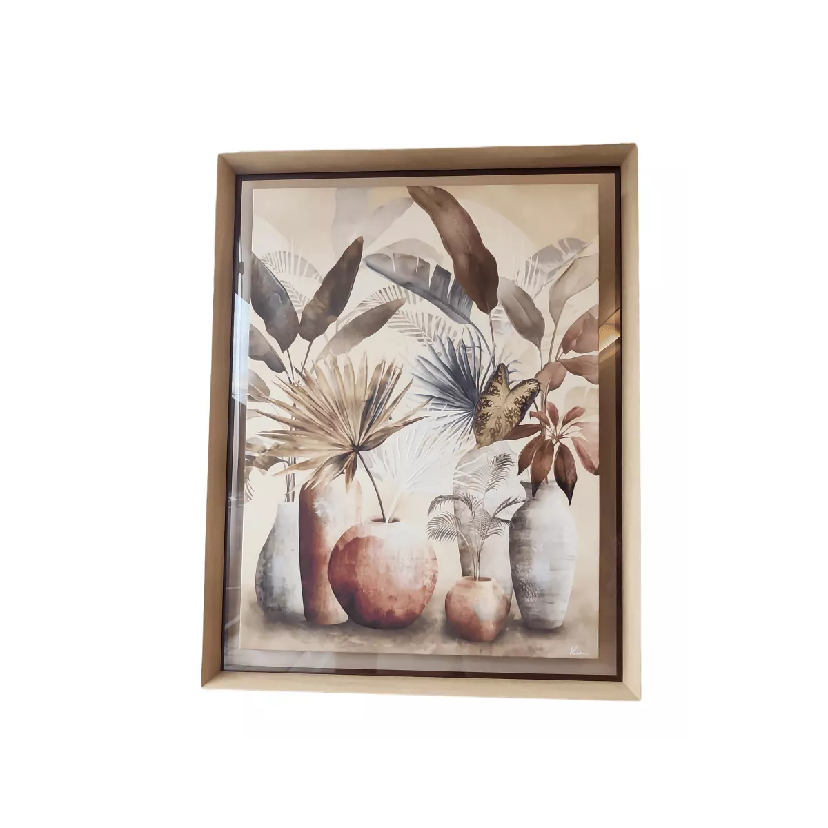 Tableau Pots de fleurs 73x93