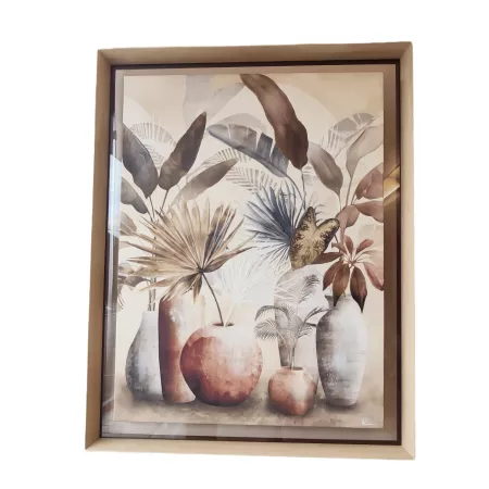 Tableau Pot de fleurs 73x93