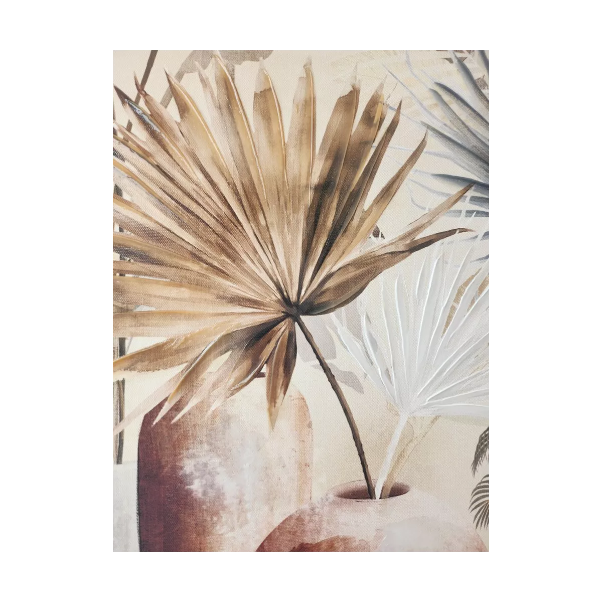 Tableau Pots de fleurs 63x83