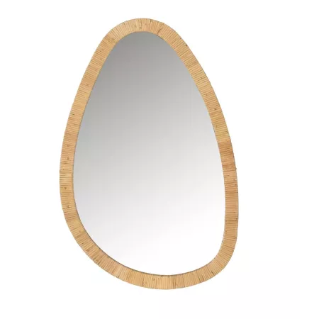 Miroir Riau Rotin Naturel 46x70